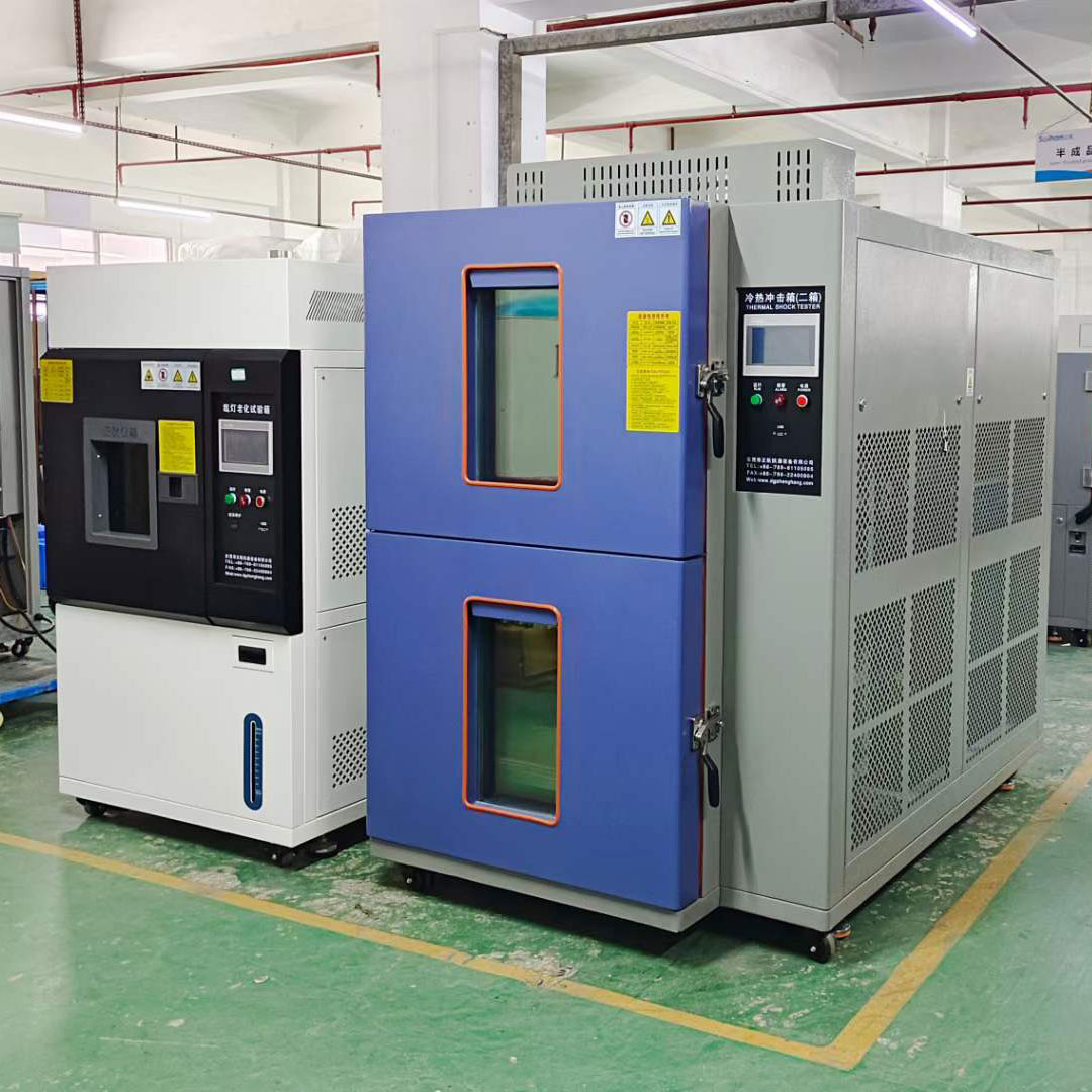 150L吊籃式冷熱沖擊箱發貨青島老客戶公司